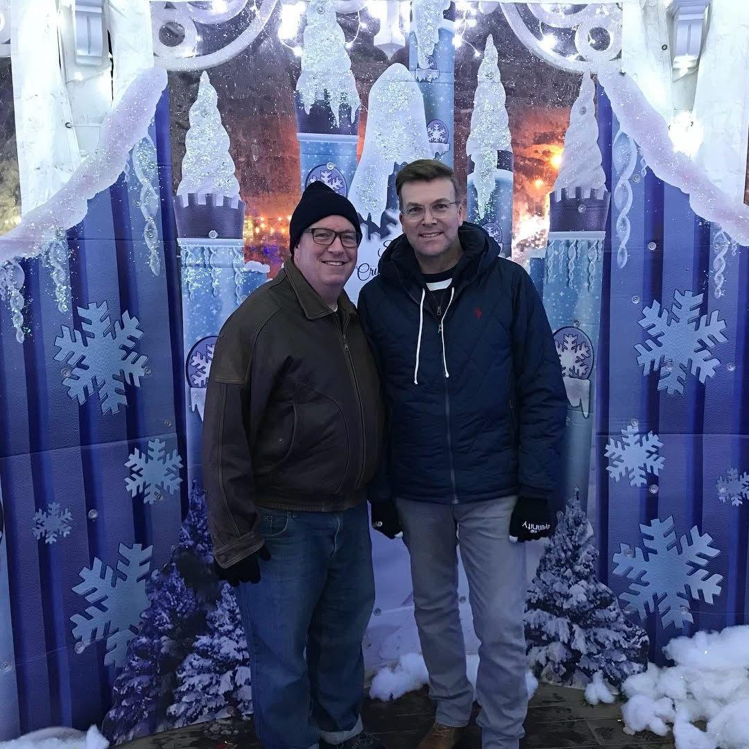 Dan & I visiting Cleveland in 2020