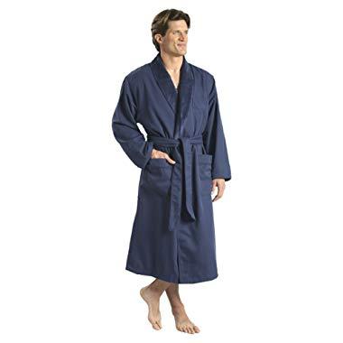  Plush Lined Microfiber Spa Robe - Unisex Luxury Hotel Bathrobe by Monarch/Cypress