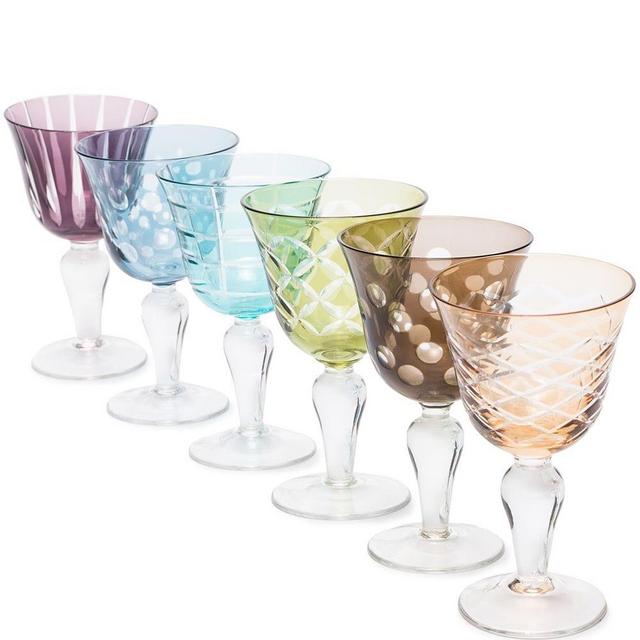 POLSPOTTEN Cuttings wine glasses (set of 6)