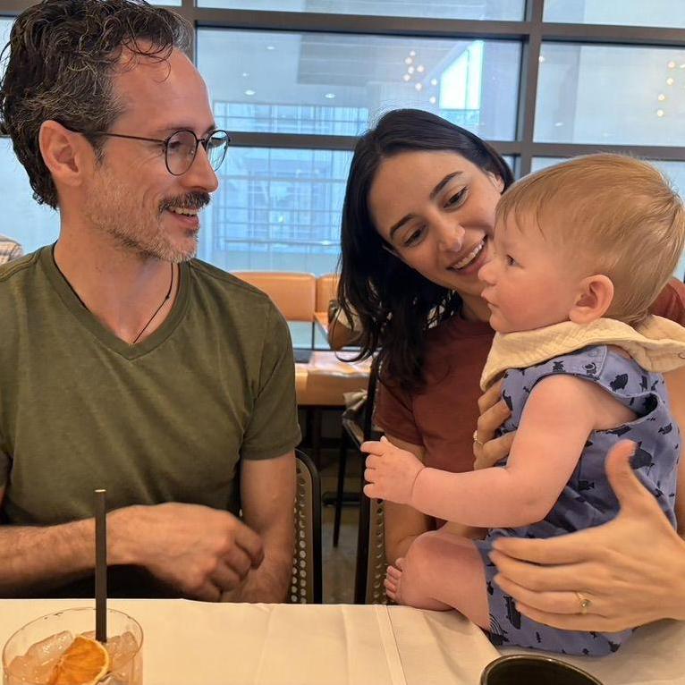 Meeting baby August together for the first time!