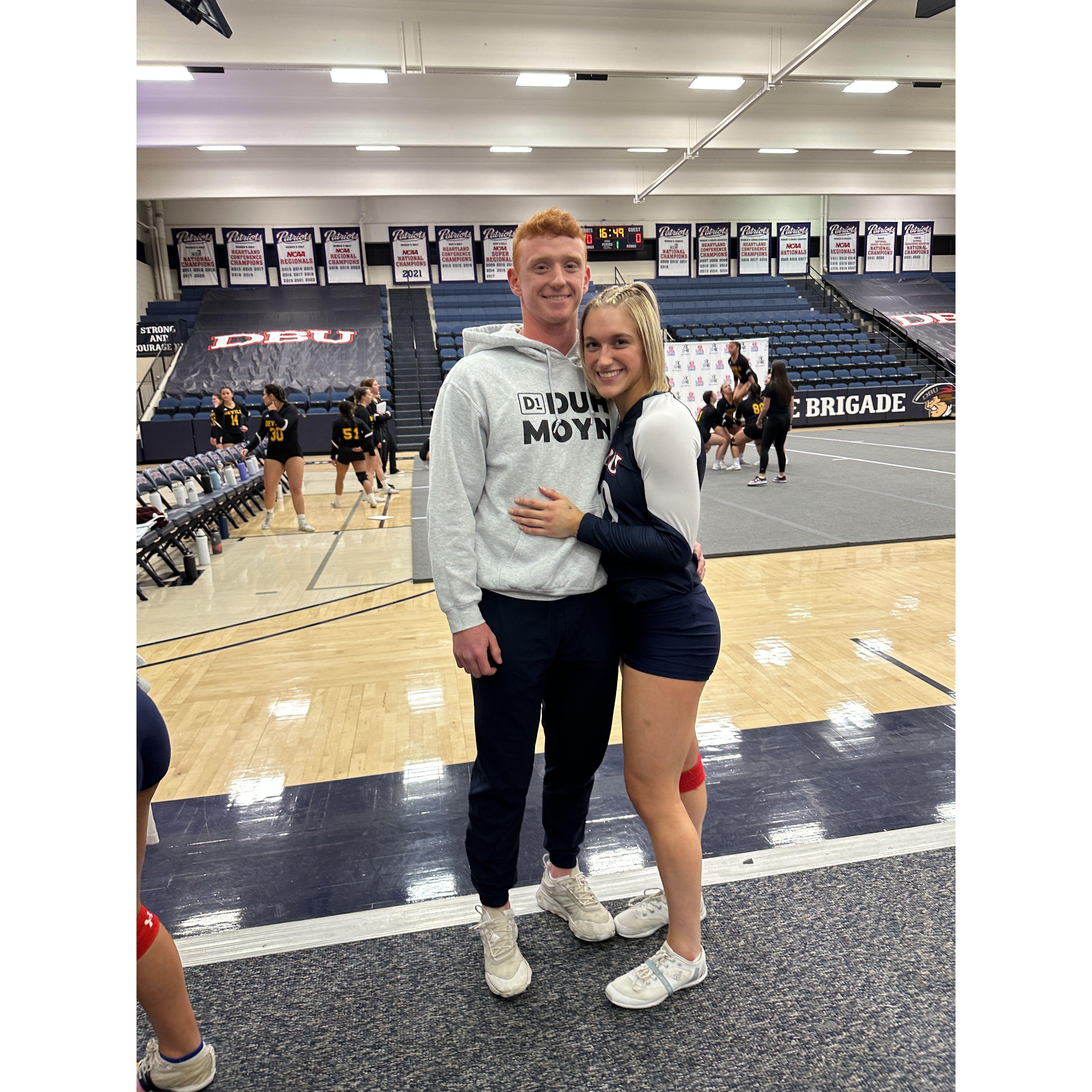Alex's first stunt game!