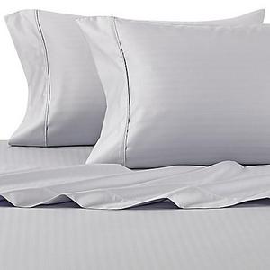 Wamsutta® 625-Thread Count PimaCott® Herringbone Stripe King Sheet Set in Light Blue