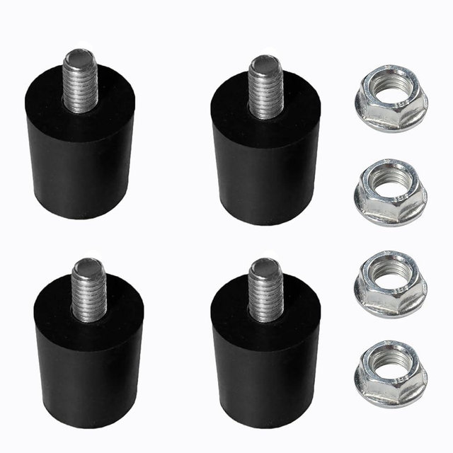 4pcs Rubber Feet for Blackstone 17" & 22" Griddle Oven, Short Stabilizing Foot griddle parts acessories keep your griddle stable,Short Stabilizing Feet for Blackstone Oven Leg (4 pcs)