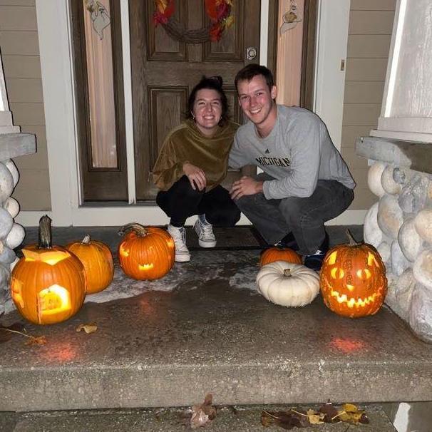 Lauren's pumpkin has a pumpkin living in it - o.o