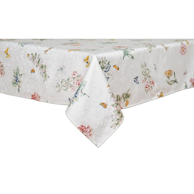 Lenox Butterfly Meadow Tablecloth, 60 in x 120