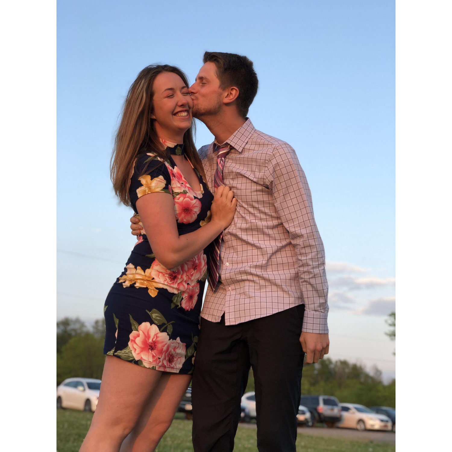 Our first date to a wedding - May 2018