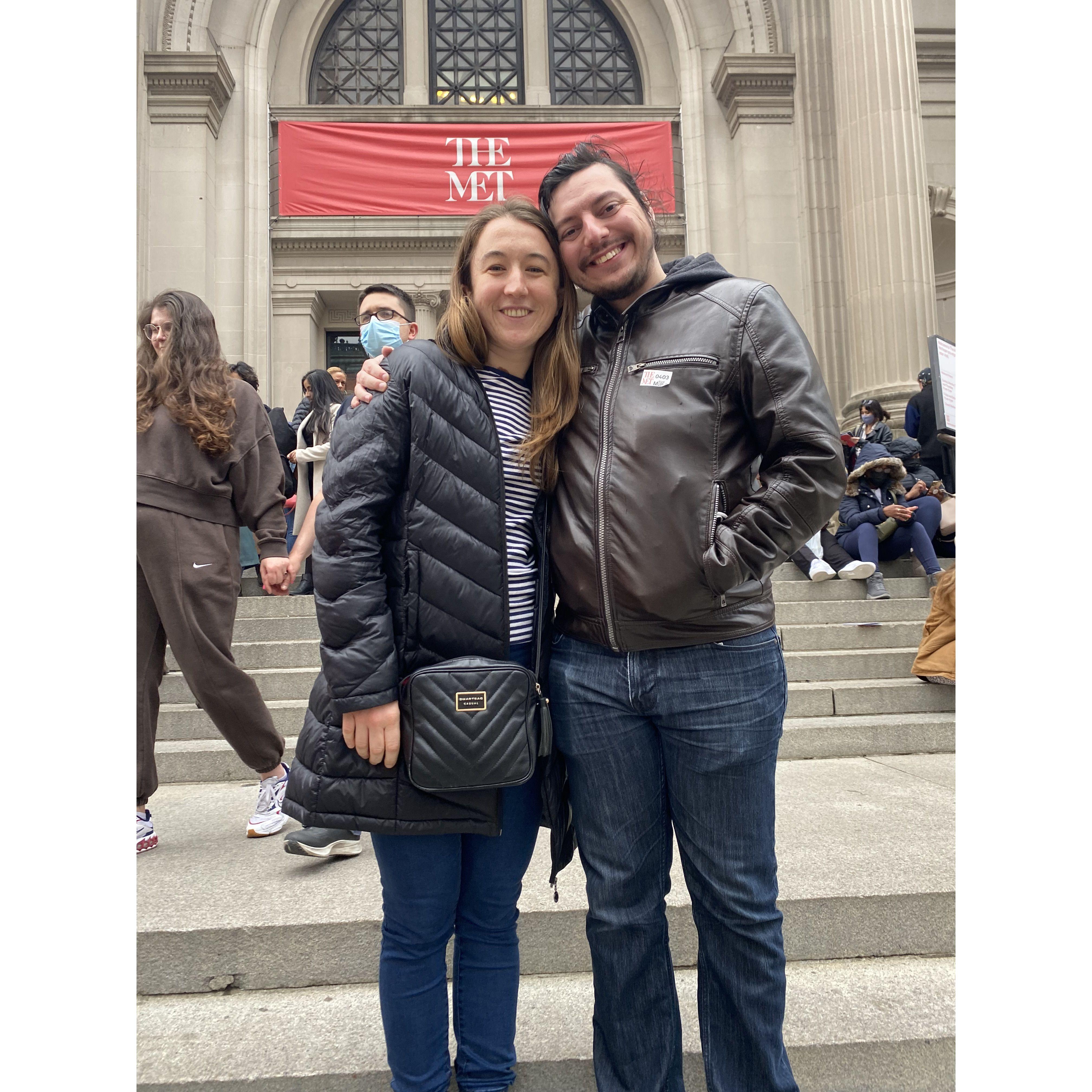 One of our first dates was to the Met. We've been back many times since