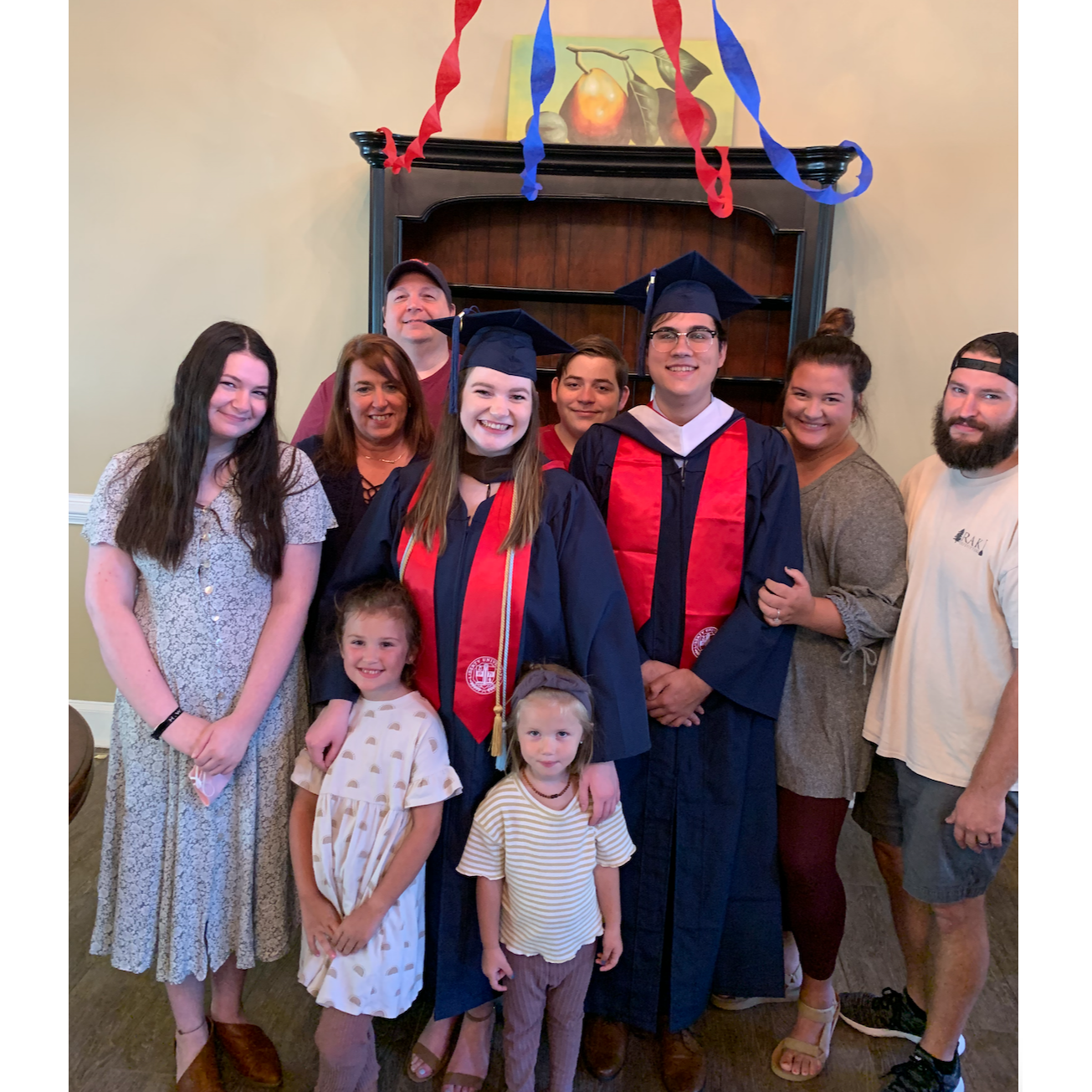 We graduated college!