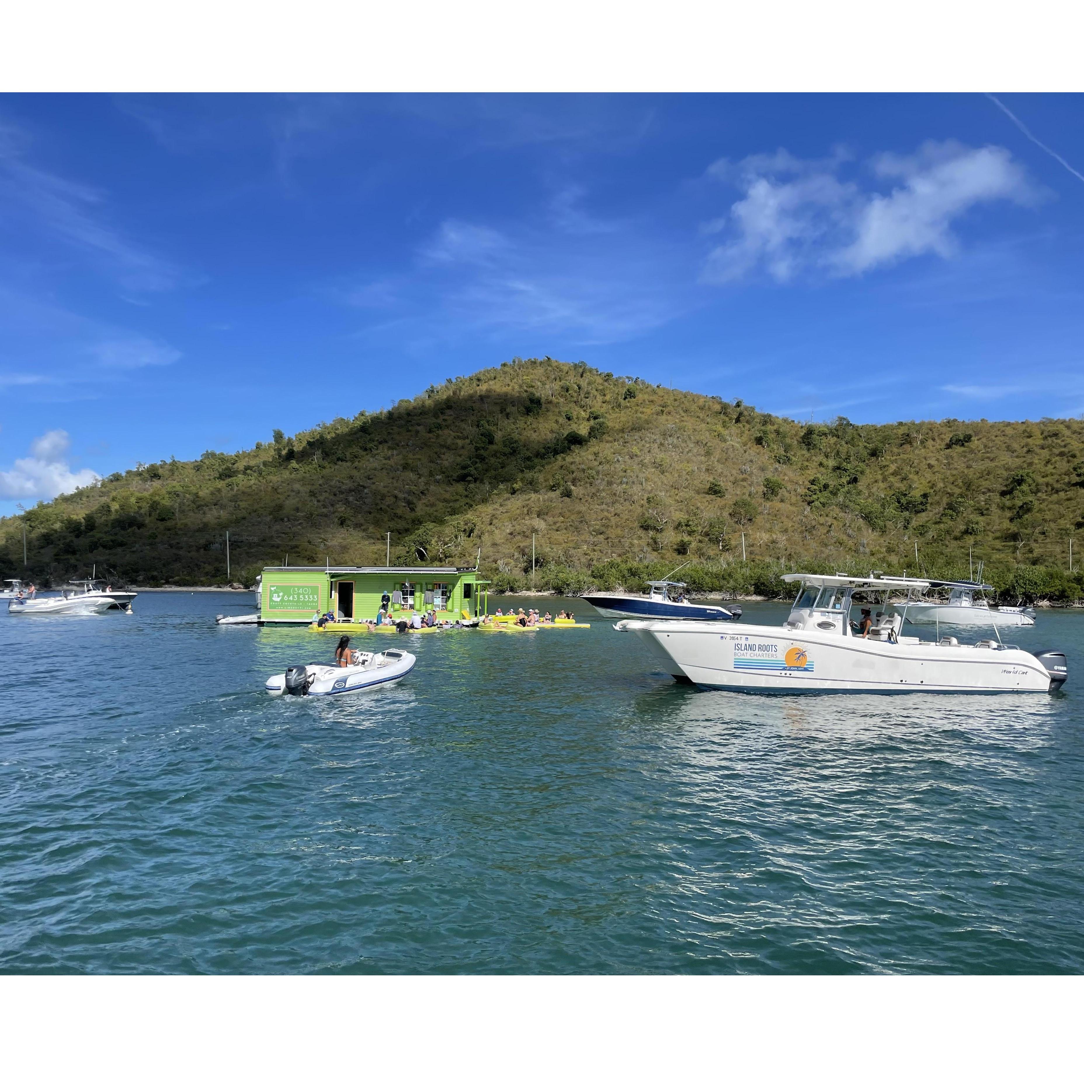 Lime Out Floating Taco Boat