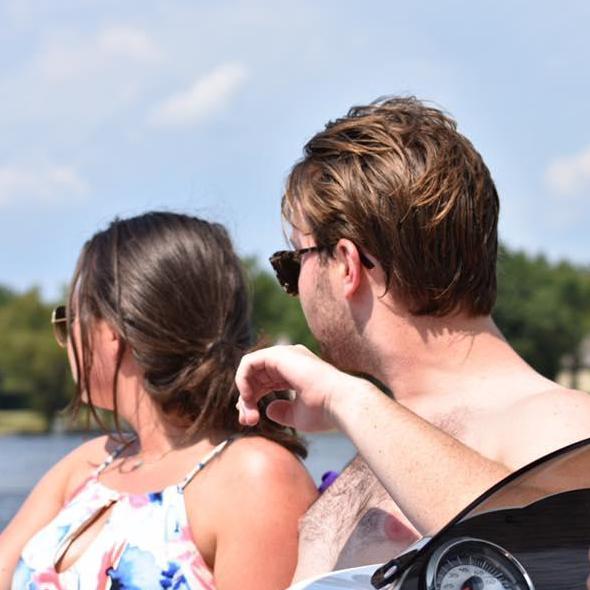Some of our favorite times are spent on Lake Bonham.