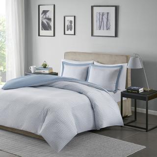 Hayden Reversible Stripe Duvet Cover Mini Set