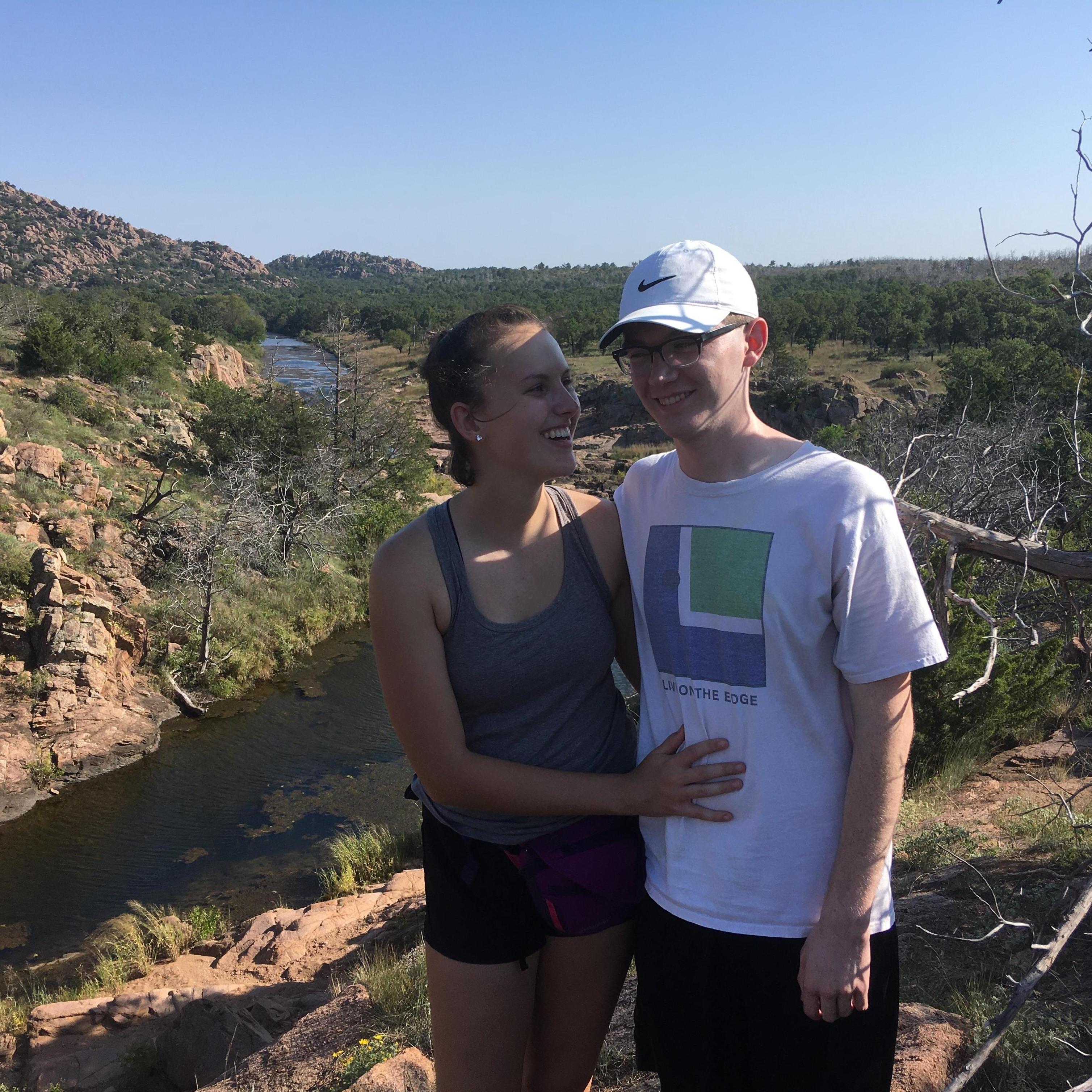 Our yearly trip to Wichita Mountains with friends (and an amazing longhorn burger after!) (October 2020)