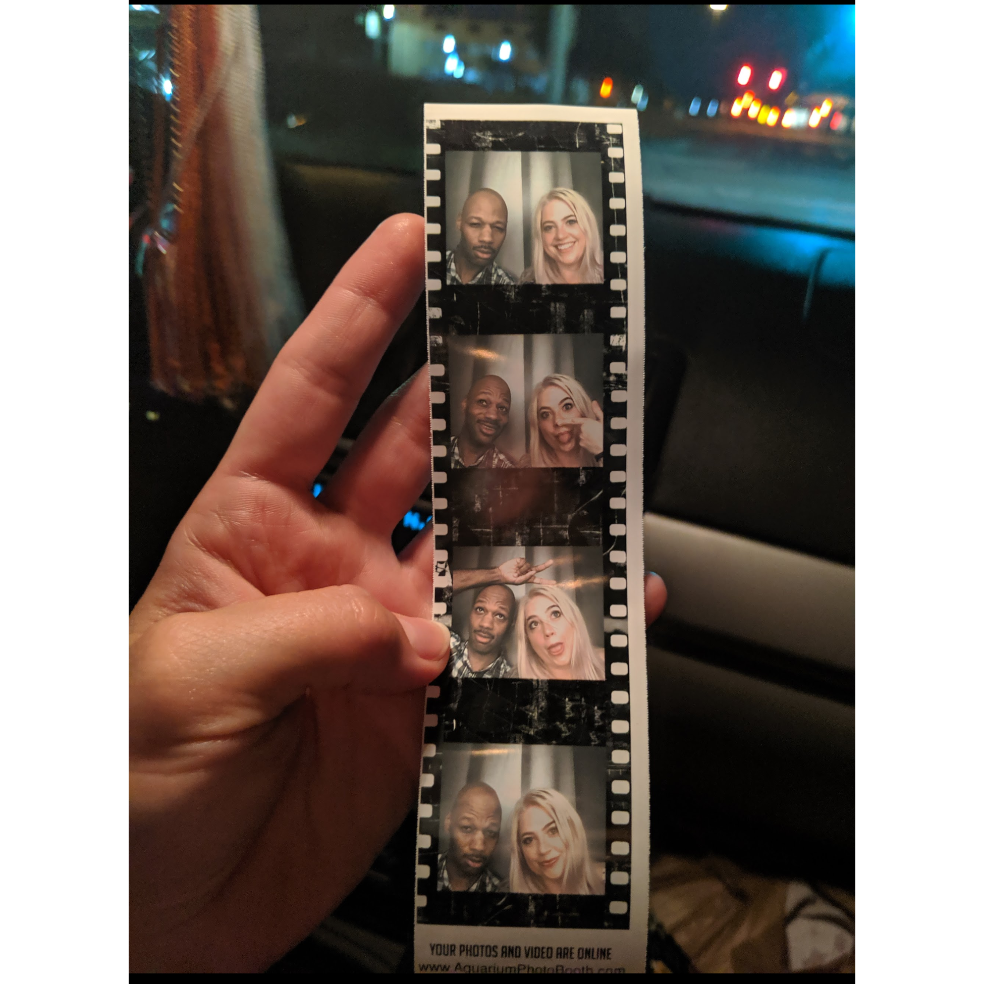 First pictures in a photo booth :) 06/07/2019
