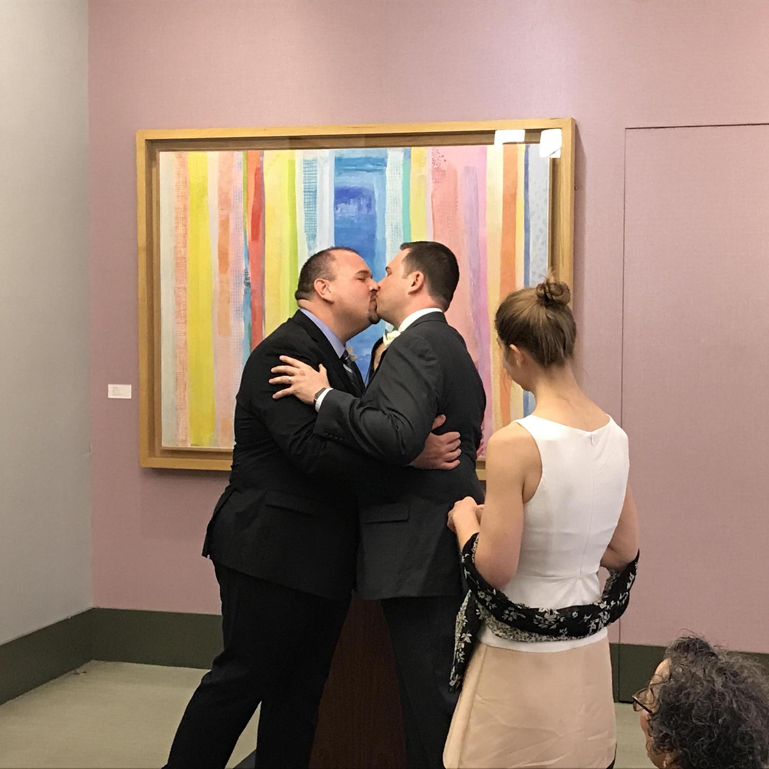 The first kiss