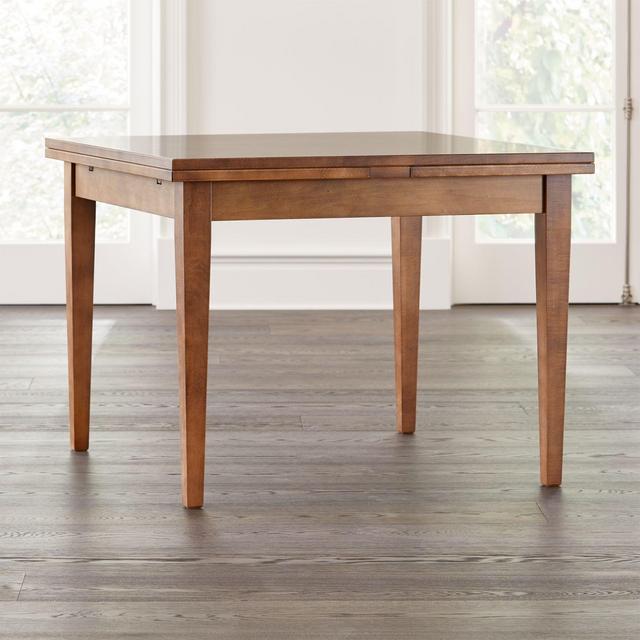 Pratico Nero Noce Extension Square Dining Table