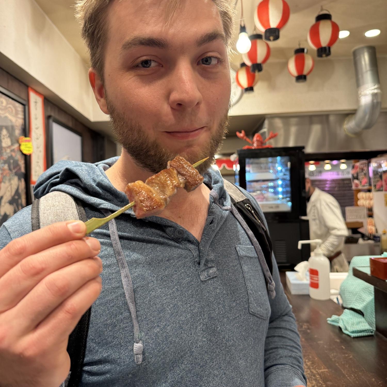 Wagyu on a stick / en un palo