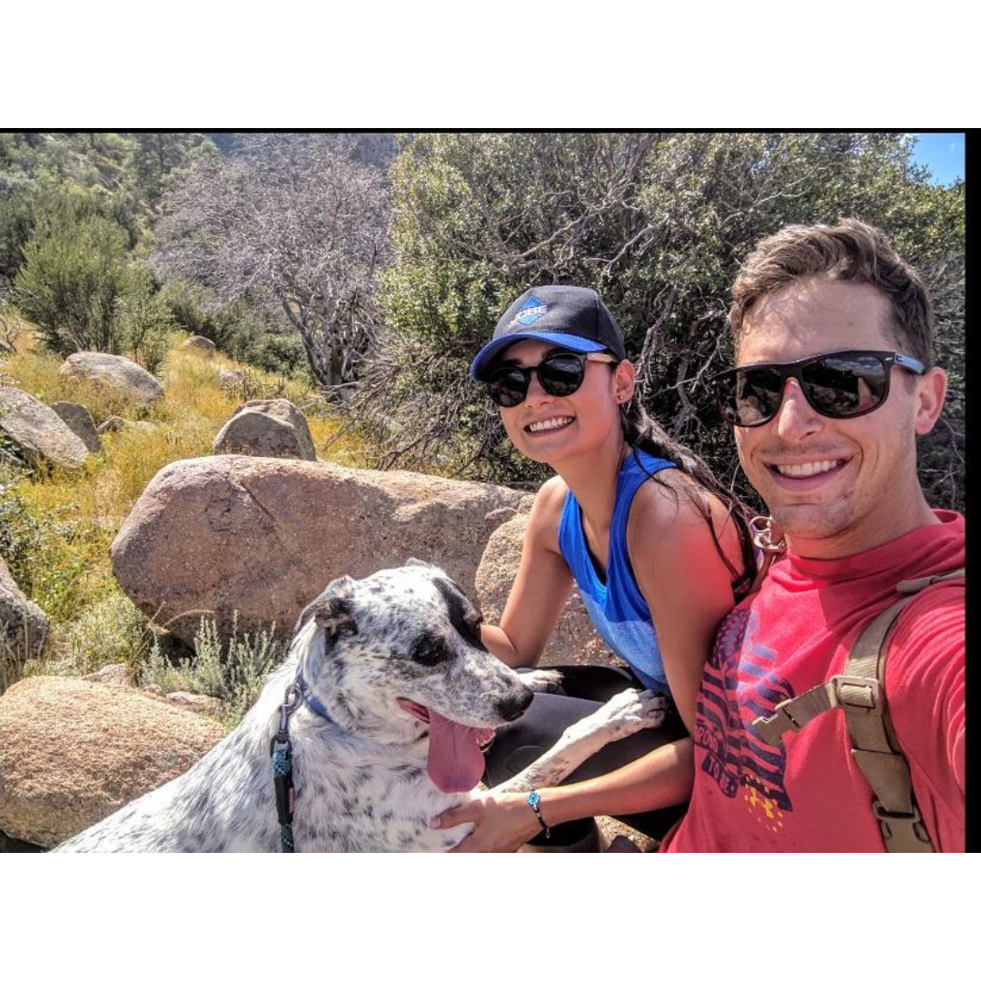 Hiking in the Organ mountains in Las Cruces, NM
