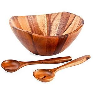 B. Smith® 3-Piece Wooden Salad Set