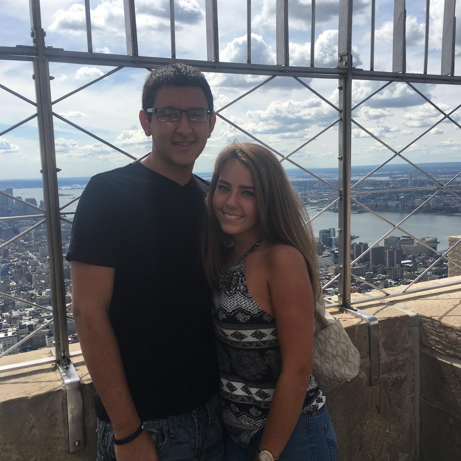 Our First Date to the Empire State Building on September 2nd, 2016