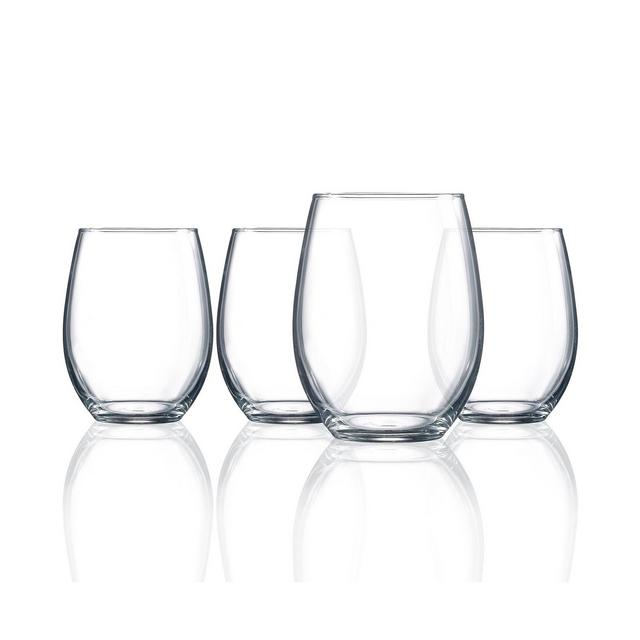 Luminarc Cachet 17oz Stemless Wine Set of 4