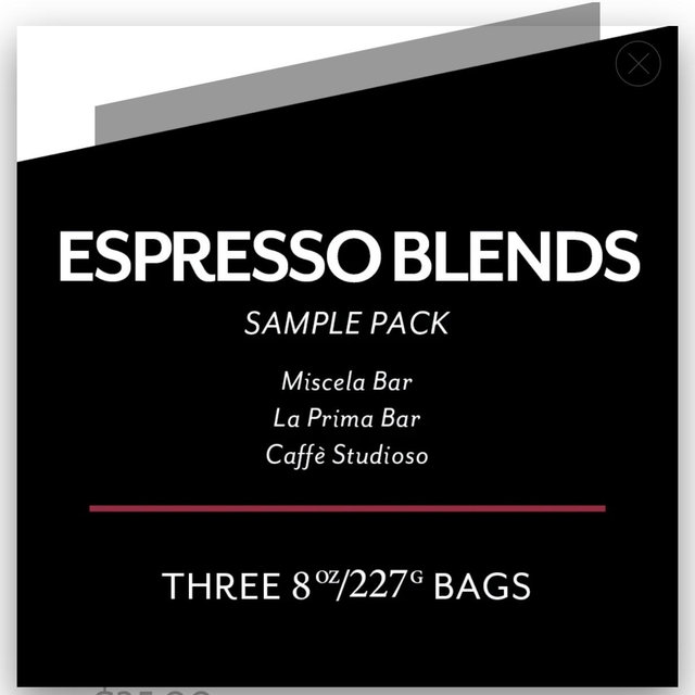 La Prima - Sample Packs (Whole Bean)