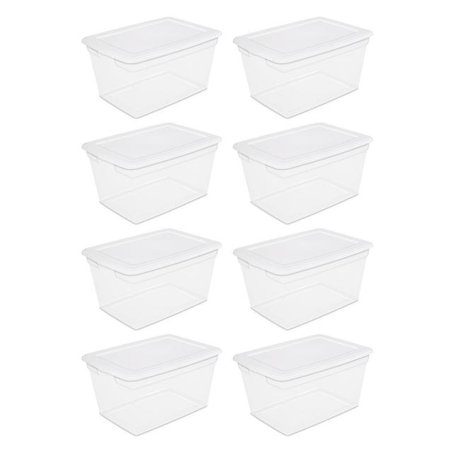 Sterilite 58 Qt. Storage Box White