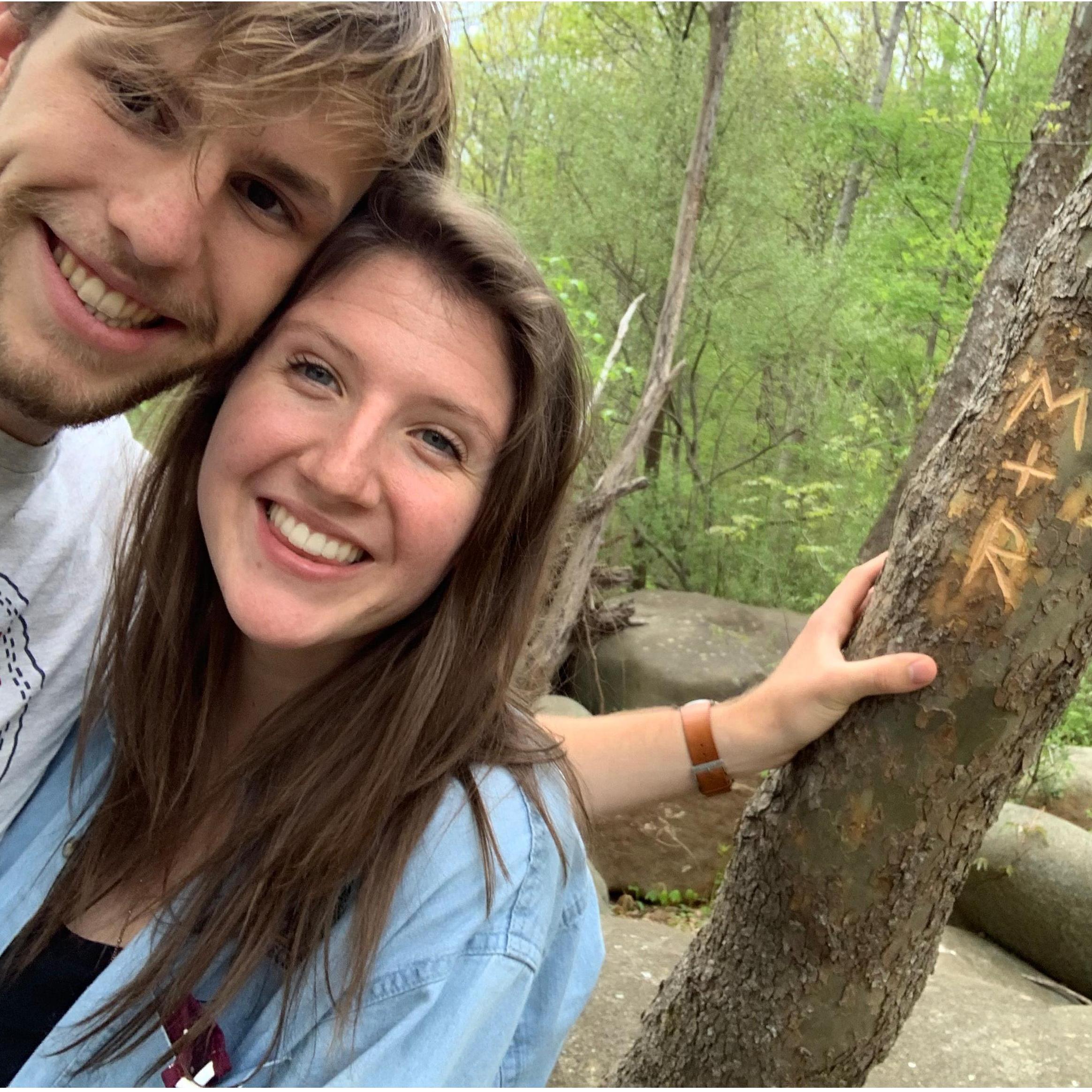 April 2021
The day we found our special place... 6 months later this is where Morgan asked me to be his wife...