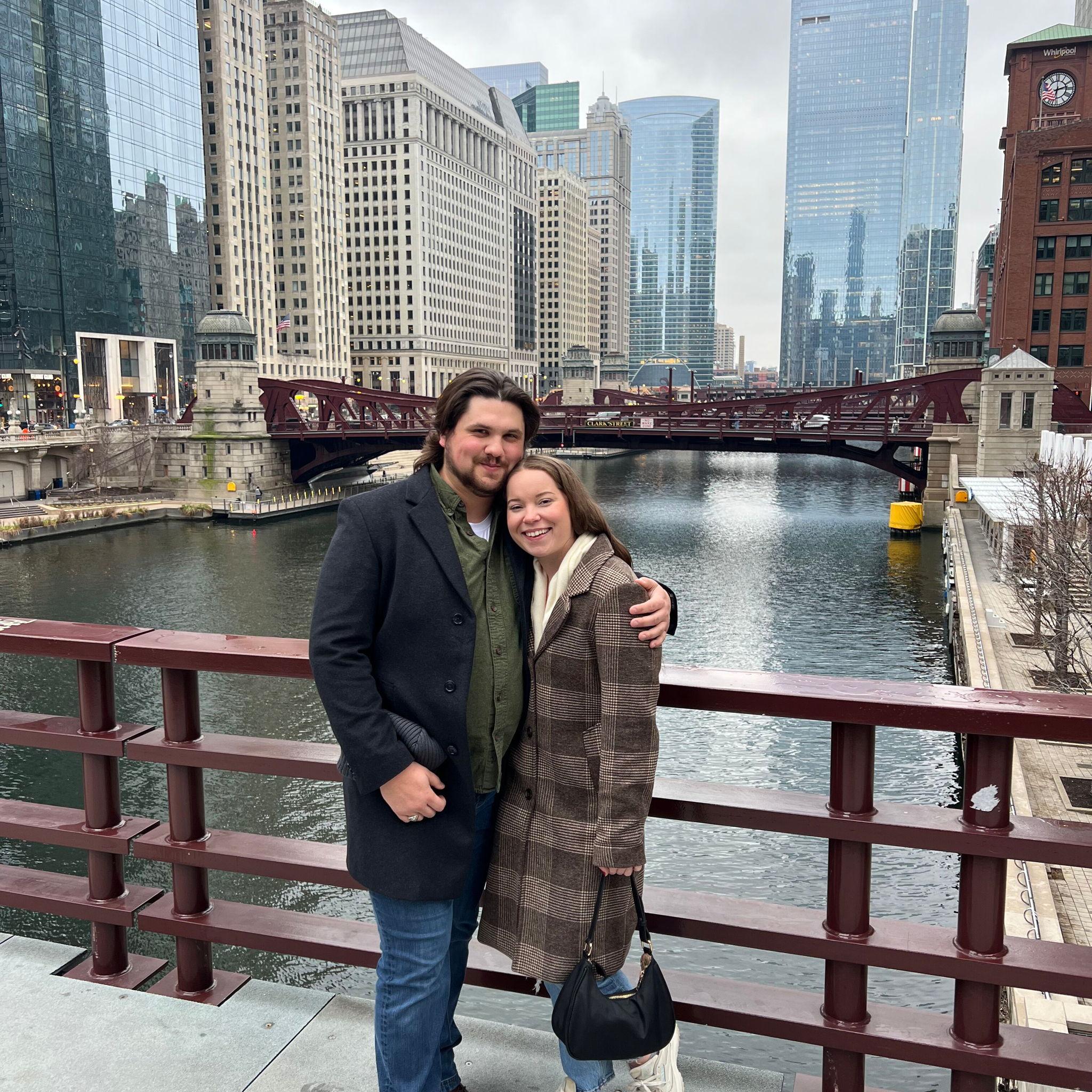 Winter visit to the Chriskindlmarkt in da Windy City!