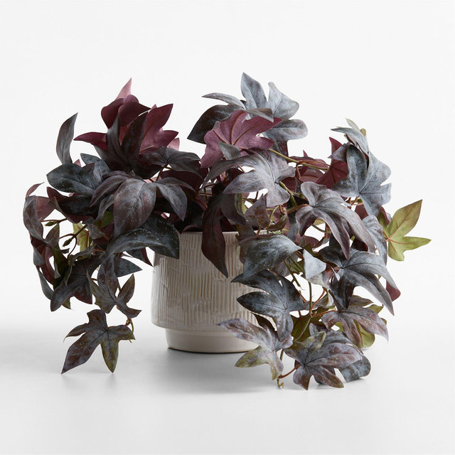 Potted Faux Sweet Potato Vine 14"
