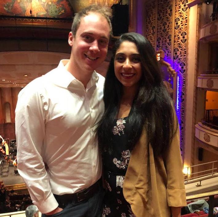 Our first date was 2/27/2019 at the Santa Barbara Symphony. Although Isaac says it was much earlier when they went to the movies together. He was so smooth Mariam didn't realize he was asking her out!