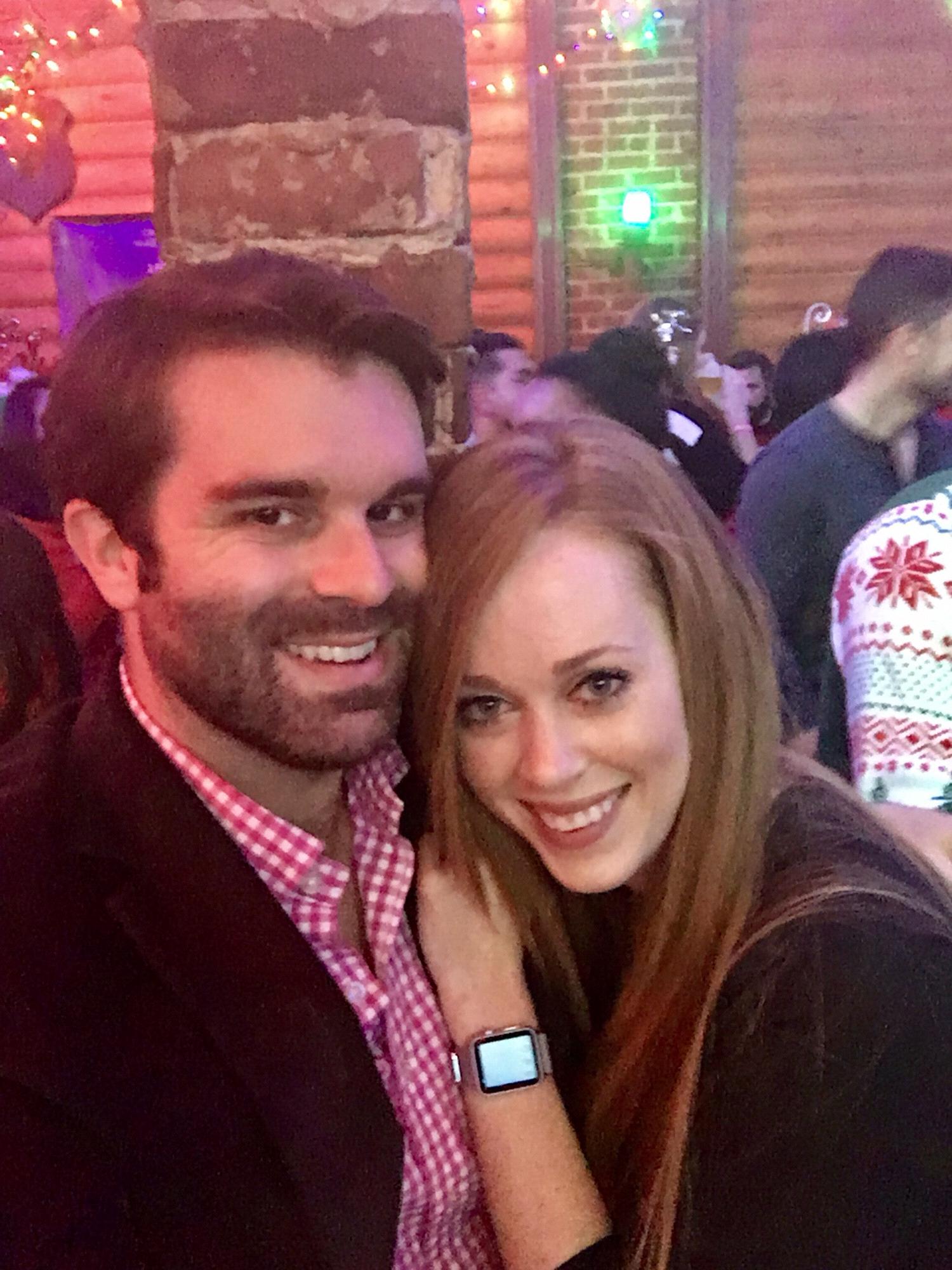 January 2017 - Orlando, FL - Enjoying an evening out together at a local bar.