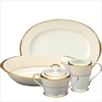 Noritake White Palace 5-Piece Completer Set