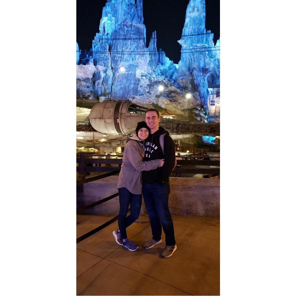Disneyworld trip with Sam's family, Galaxy's Edge - Jan 2020