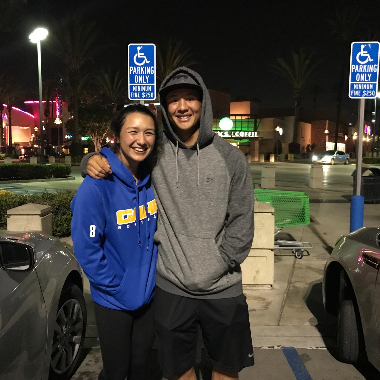 First photo together - 2017!