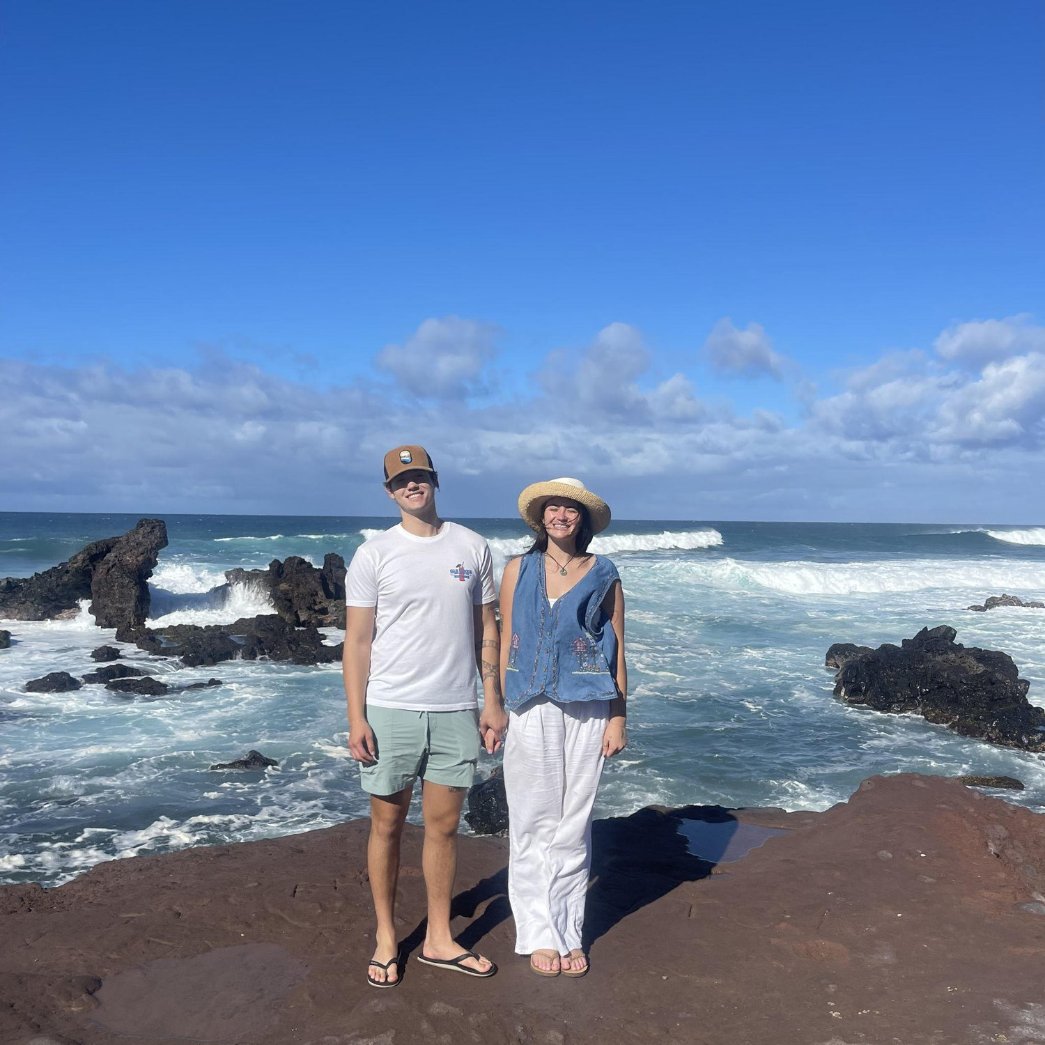 First time in Hawaii together.