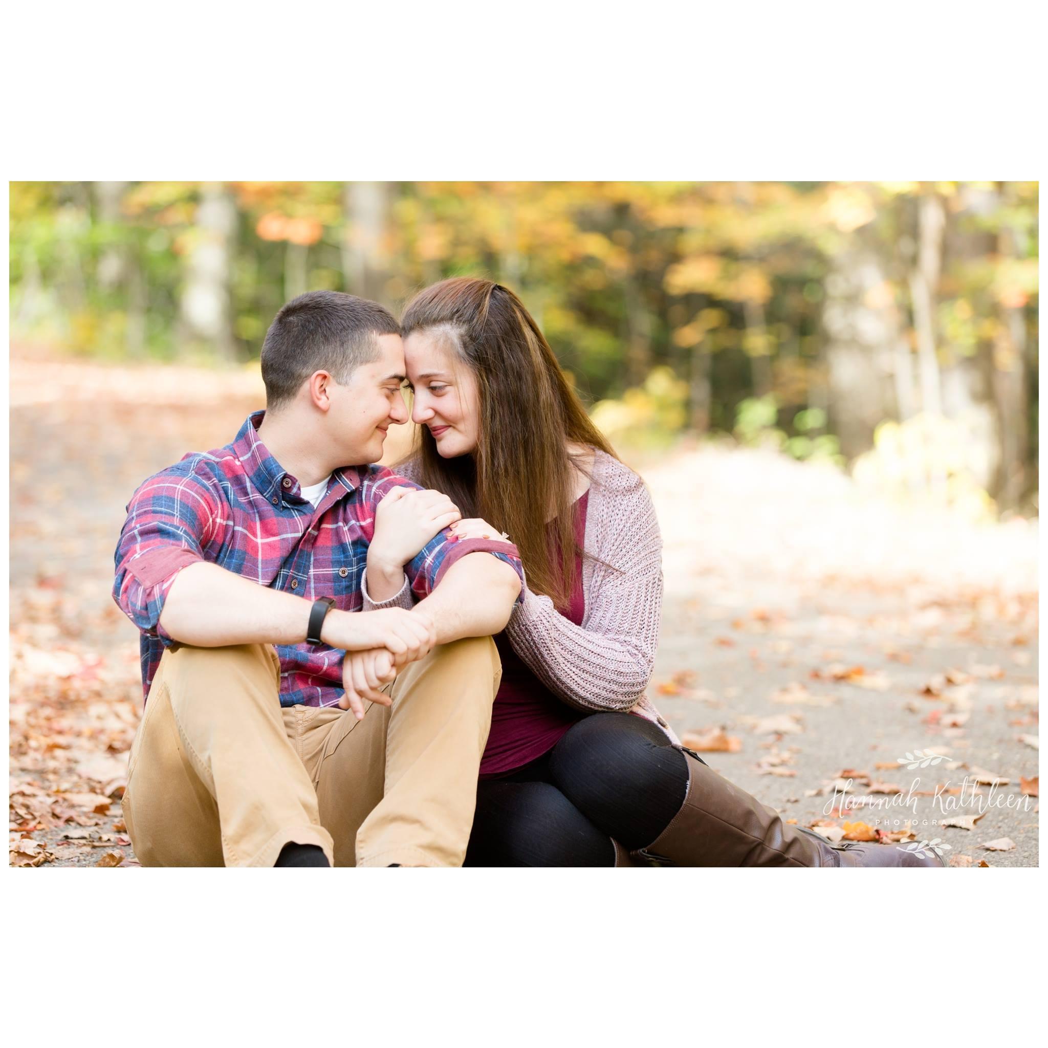 One of our favorite engagement shoot pictures taken by Hannah Kathleen Photography