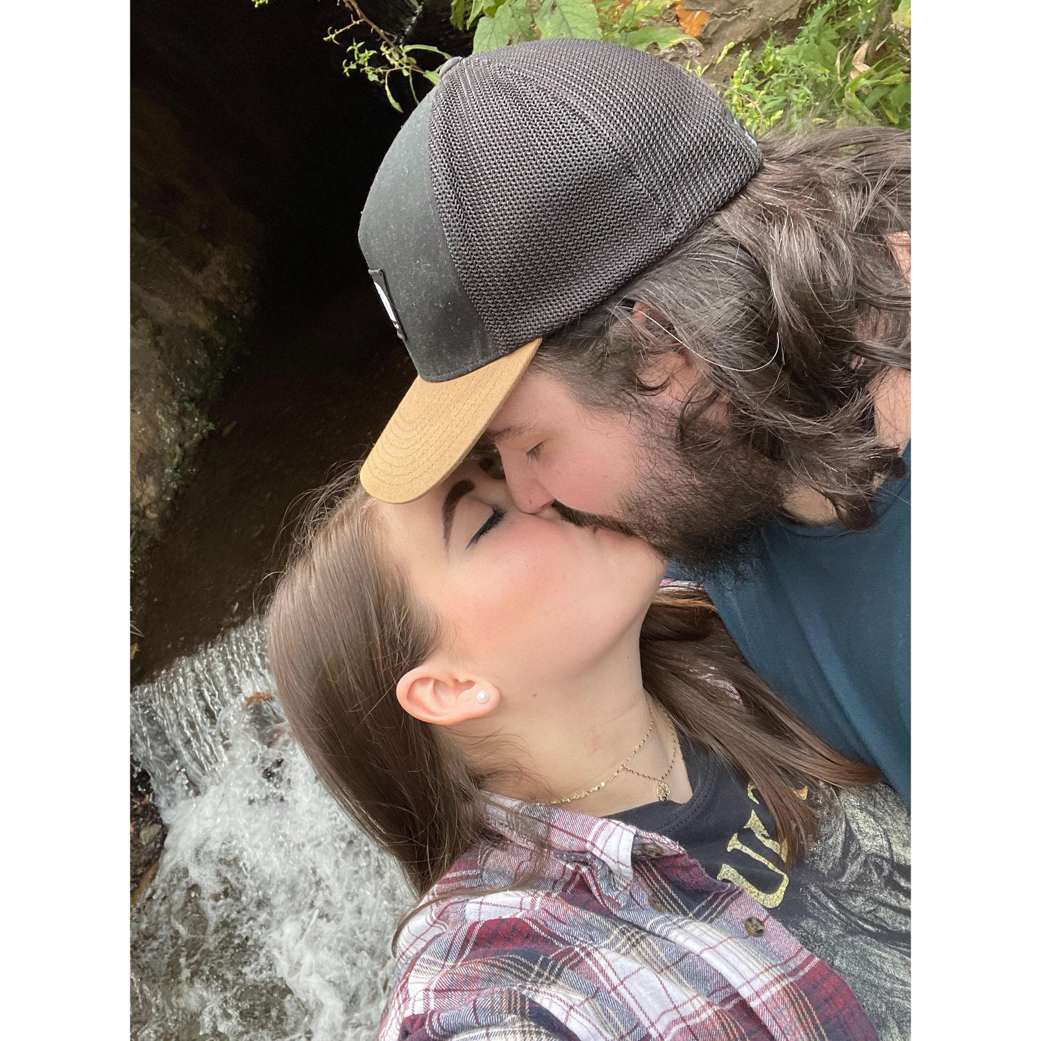 We had gone to a local pumkin patch and found this waterfall on the way back to the car so we stopped for a mini photo shoot.