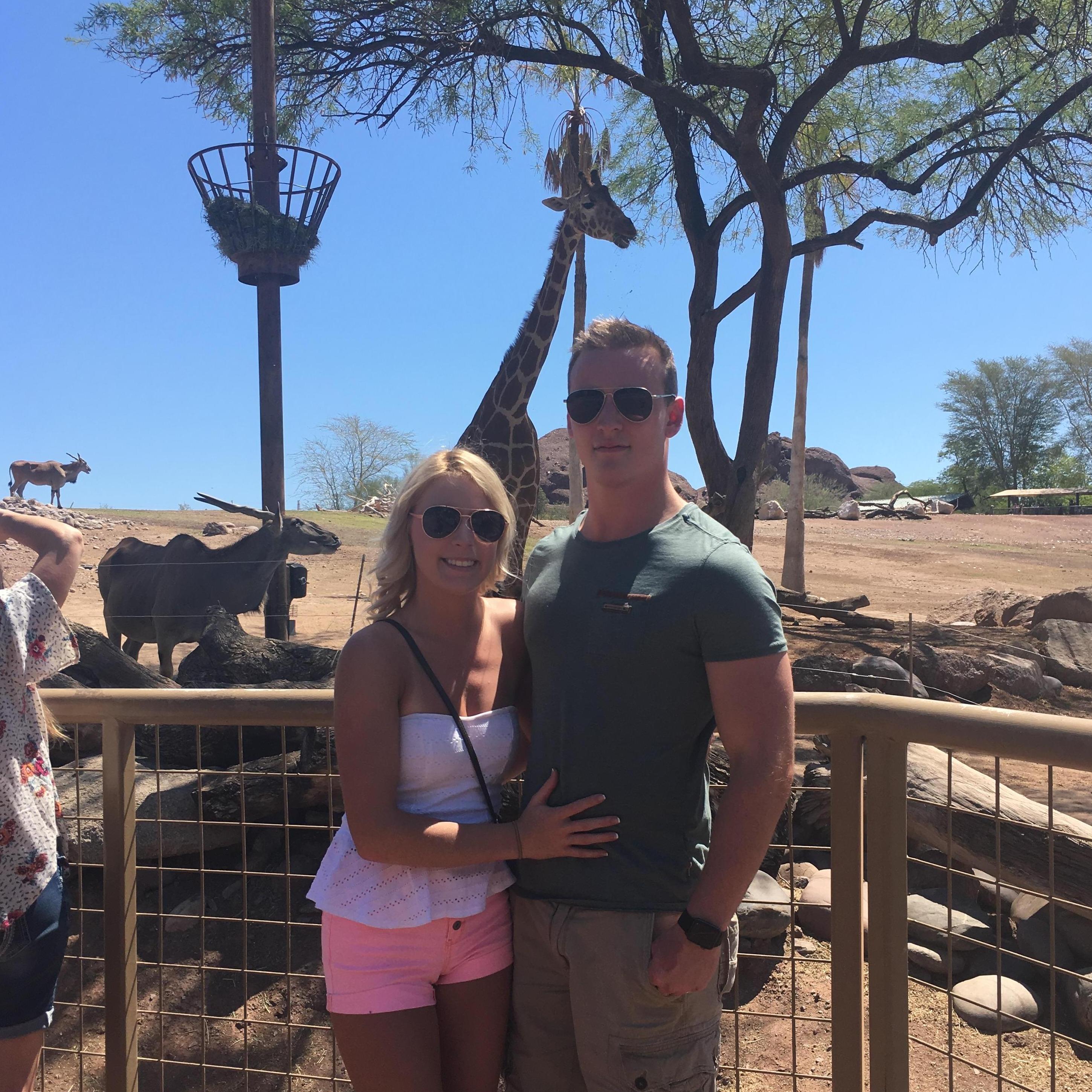 Arizona trip to the zoo.
