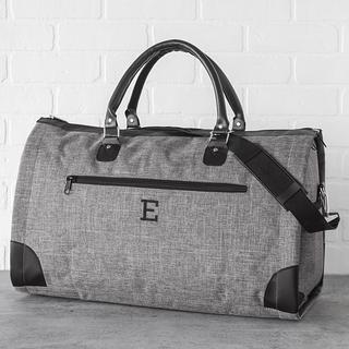 Personalized Grey Convertible Garmet Duffel Bag