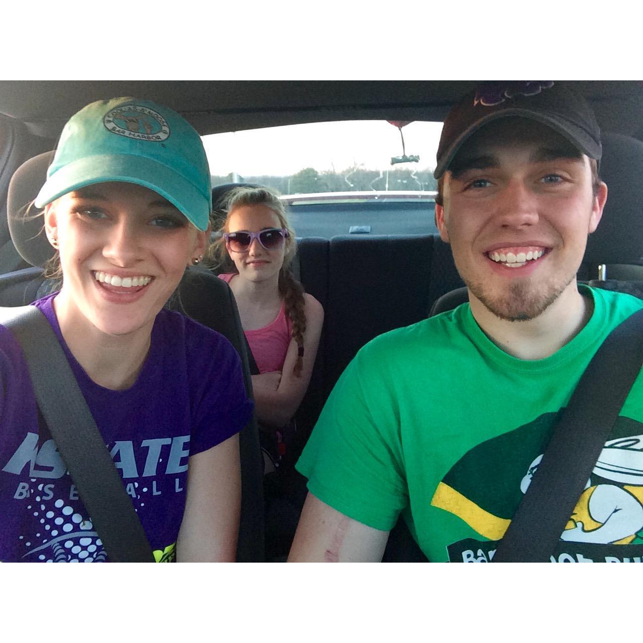 Taking Our Sister on a Kayak Picnic Trip