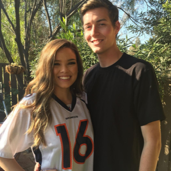 One of the first photos of us