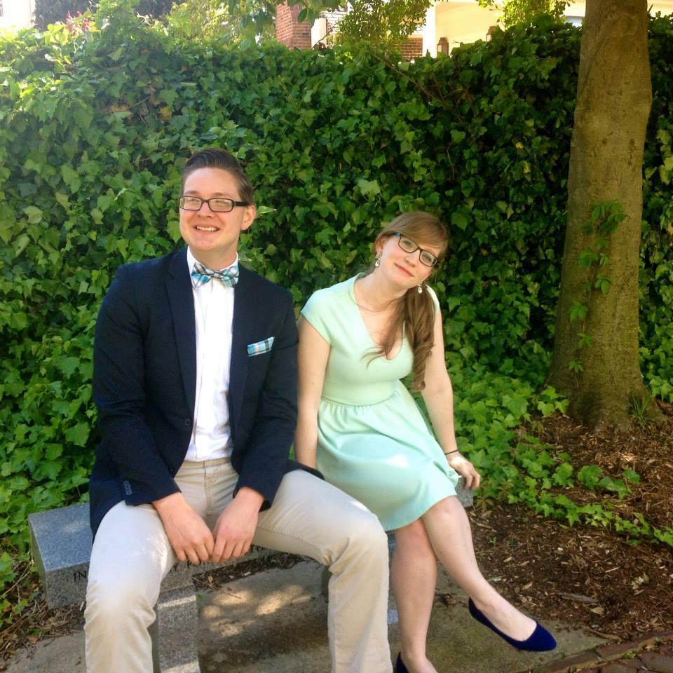 Michelle & Ryan's first ever photo session! Though it would still be about a week before they started dating, Michelle & Ryan were mistaken for a couple all day - Portsmouth, VA - May 2015