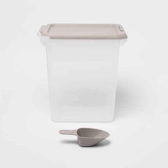 Food Storage Tub with Built-in Scoop - 20lbs - up & up™