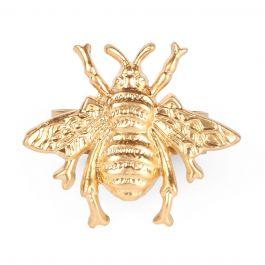 Set of 12 Regency Bee Napkin Rings in Gold