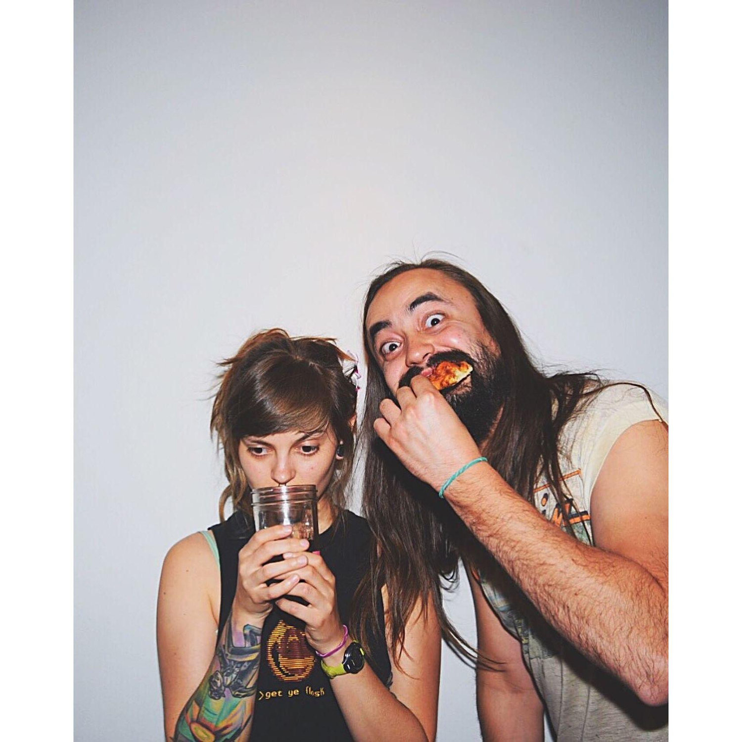 Young Go Hards album photos slumber party, our first night staying at our first house 2016