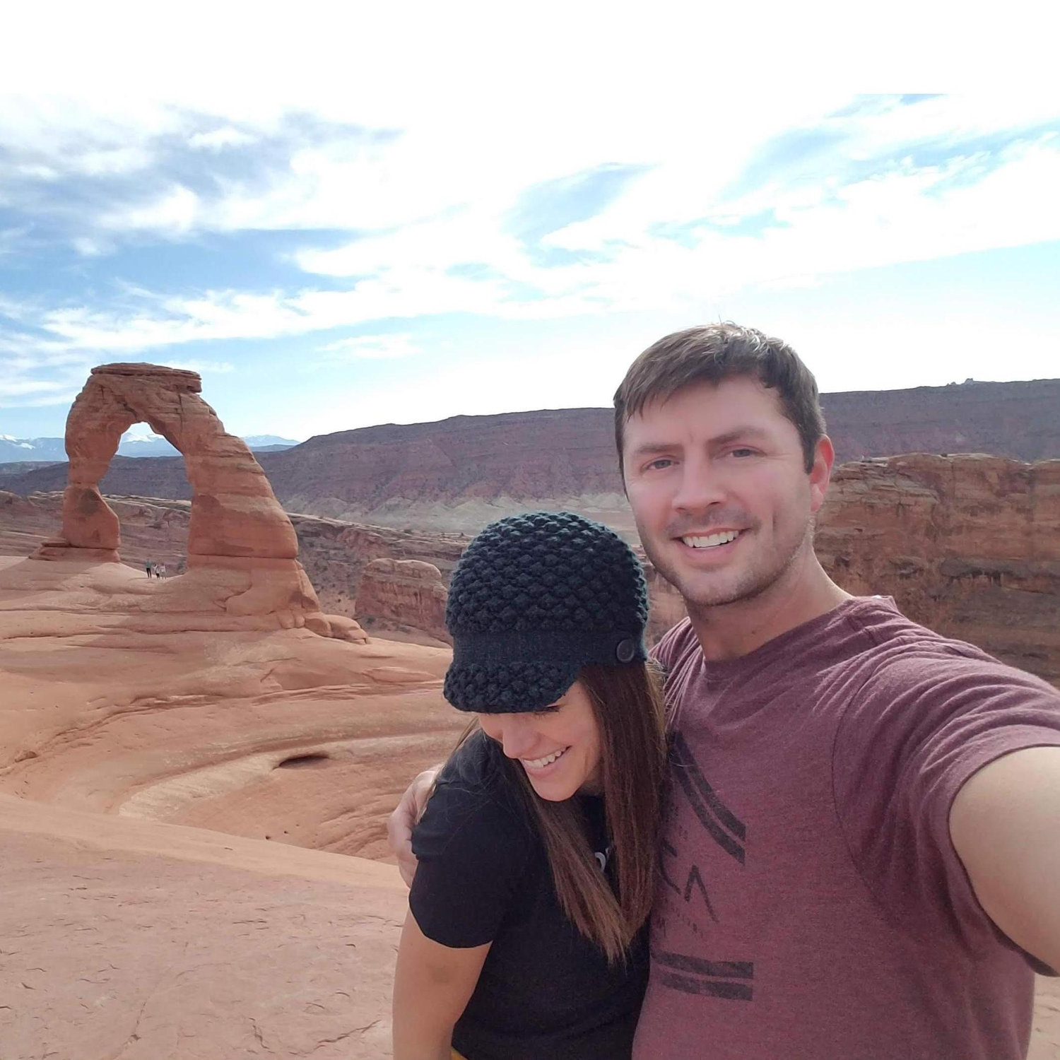 Delicate Arch in Moab, November 2018