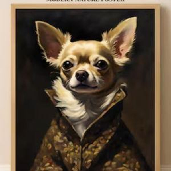 The Pablo Escobar Portrait Commission: When your dog officially becomes Escobar, you commission a painting. It's that simple.