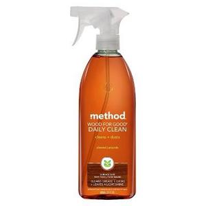 Method Cleaning Products Daily Wood Cleaner Almond Spray Bottle 28 fl oz