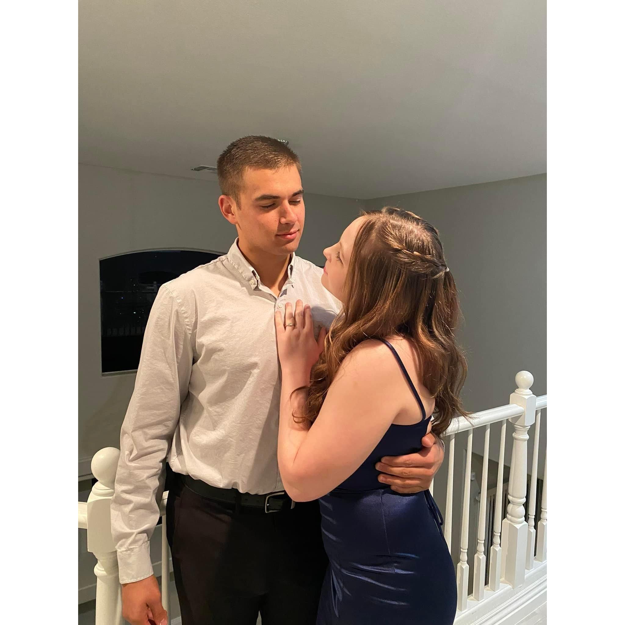 our 2 year anniversary.