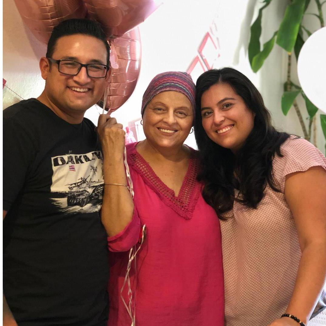 What no one ever prepares you for are all the challenges life brings-- God blessed us with each other to get through them. Here we celebrated my mom finishing her chemo treatment.